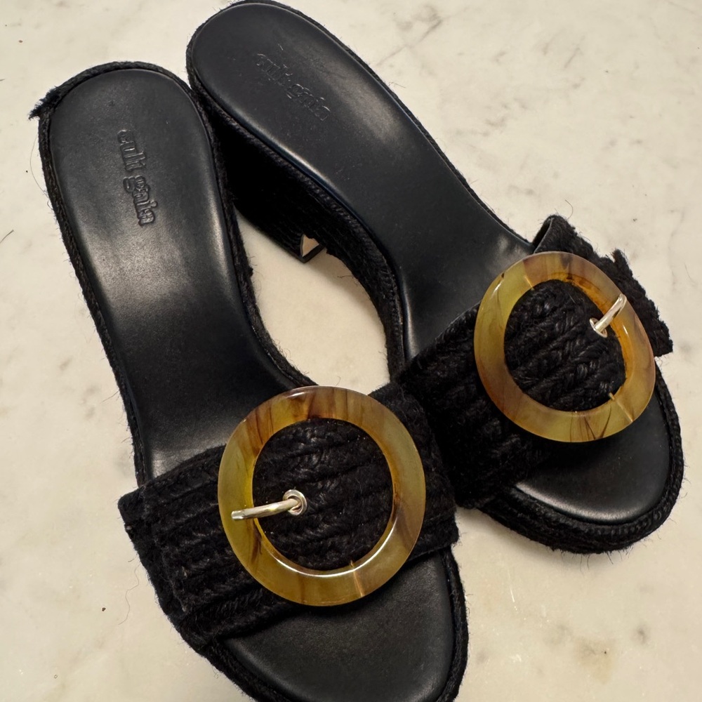 Cult Gaia Cleia Platform Espadrilles Sandals - Picture 2 of 10